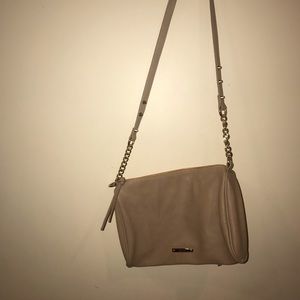 Beige Nine West Crossbody Purse